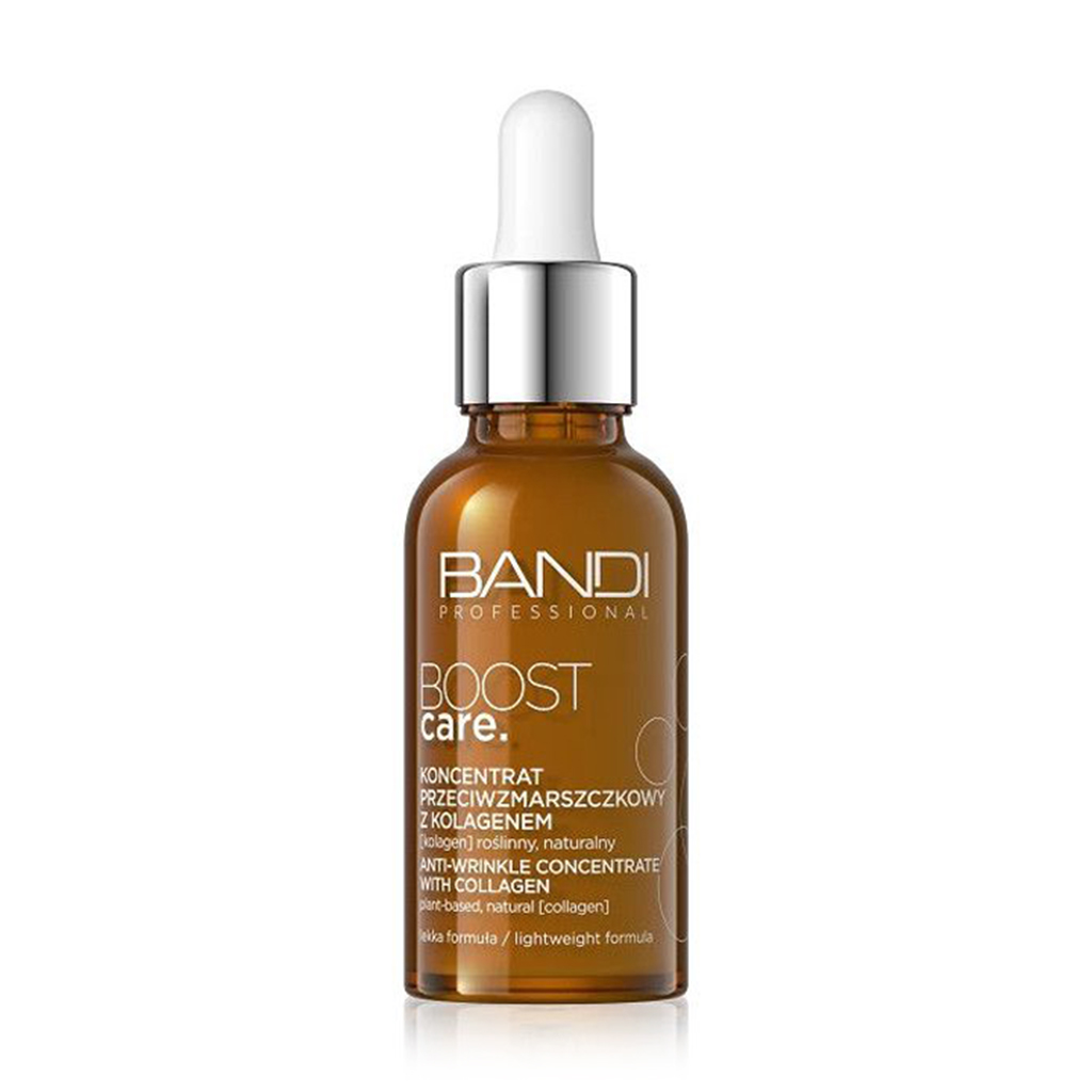 Концентрат для обличчя Bandi Professional Boost Care Anti-Wrinkle Concentrate With Collagen проти зморщок, з колагеном, 30 мл