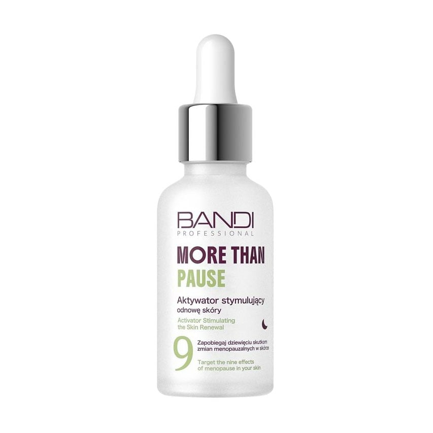 Нічний стимулювальний активатор для оновлення шкіри обличчя Bandi Professional More Than Pause Activator Stimulating The Skin Renewal, 30 мл